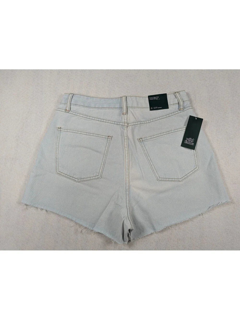 Wild Fable - Women's - Cutoff Denim Shorts - Super High-Rise - Size: 8